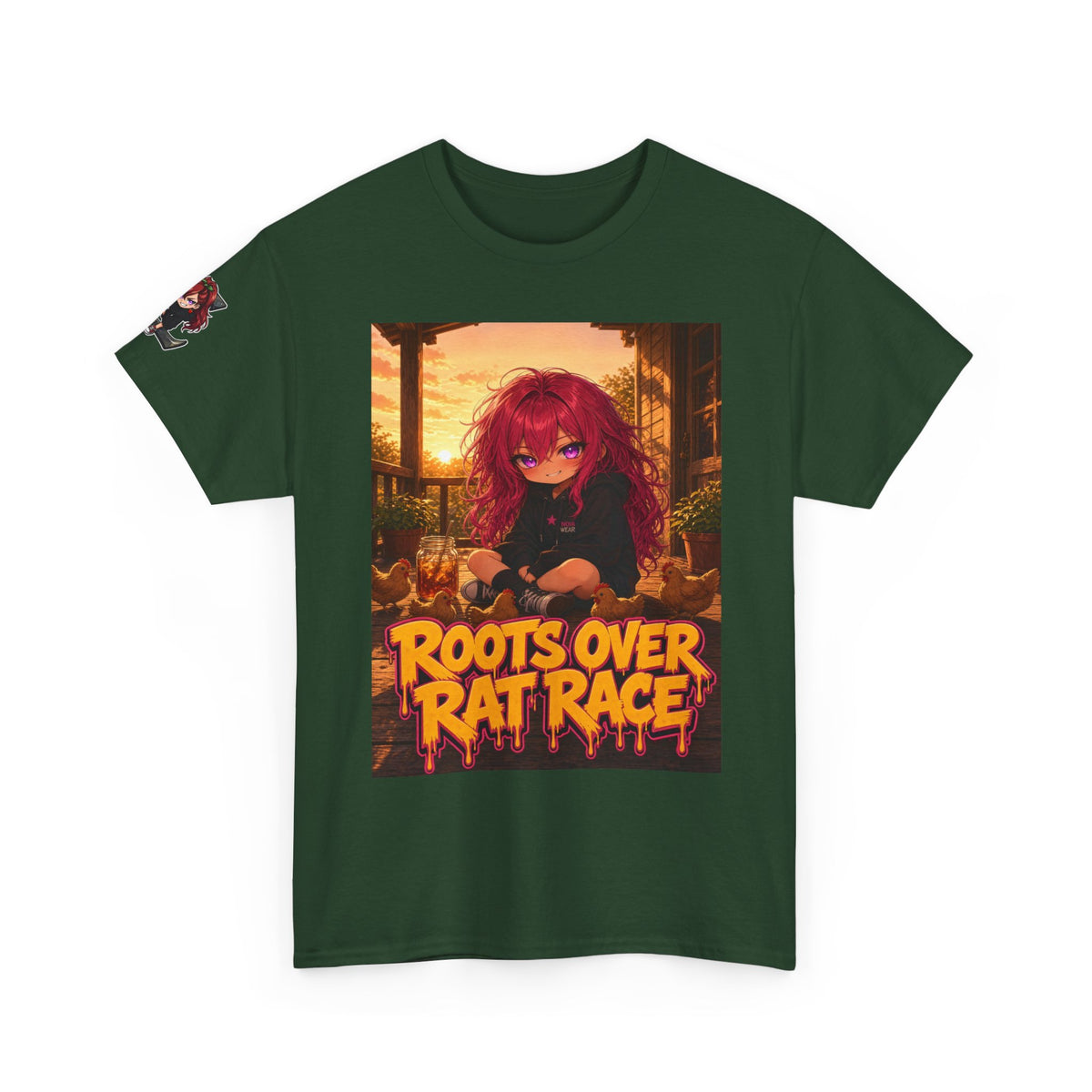 Roots Over Rat Race — Nova Tee