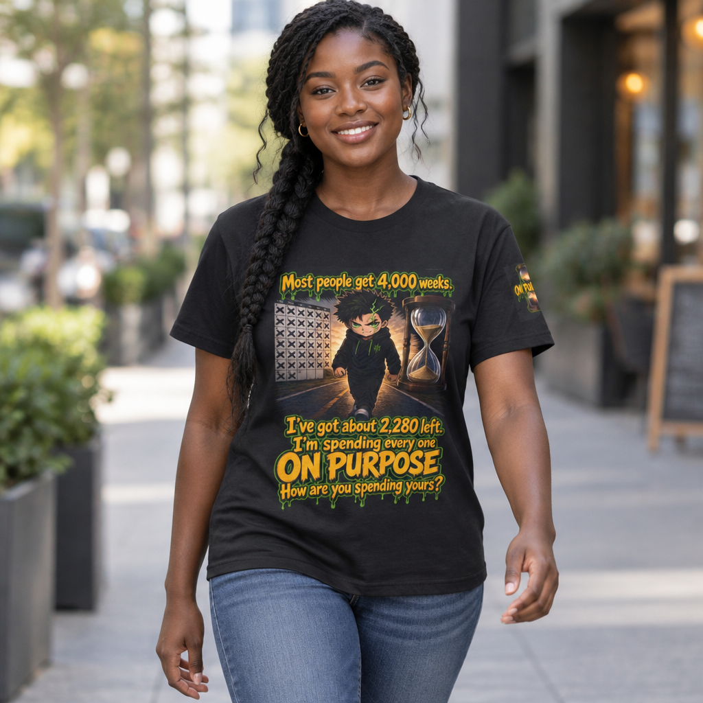 4,000 Weeks: On Purpose Tee