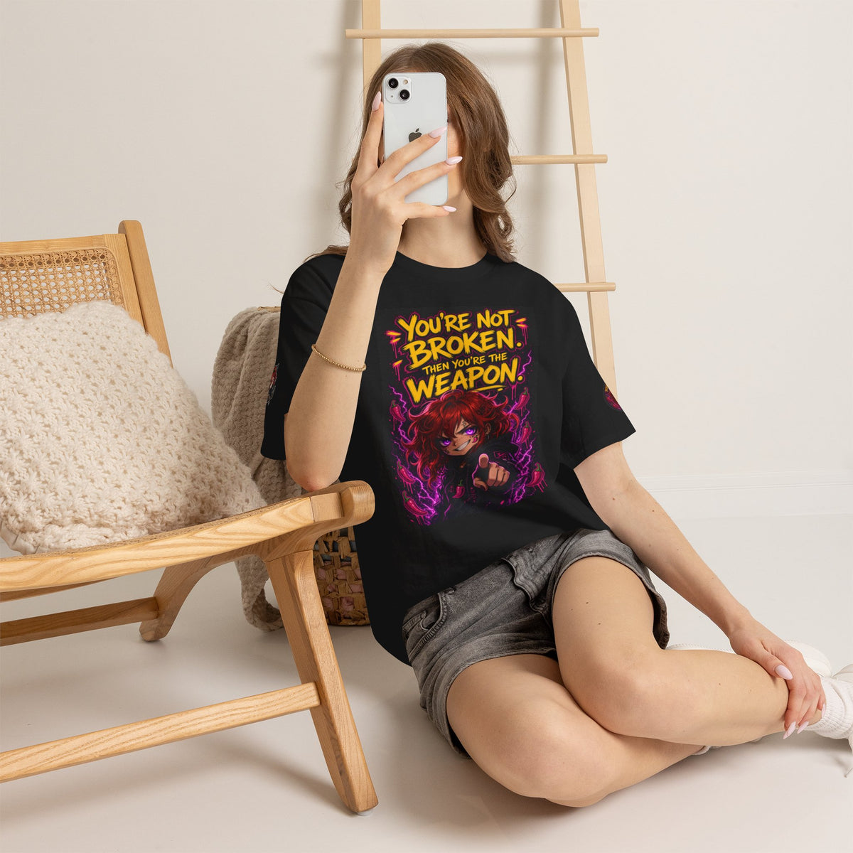 You're Not Broken — You're The Weapon — Nova Tee