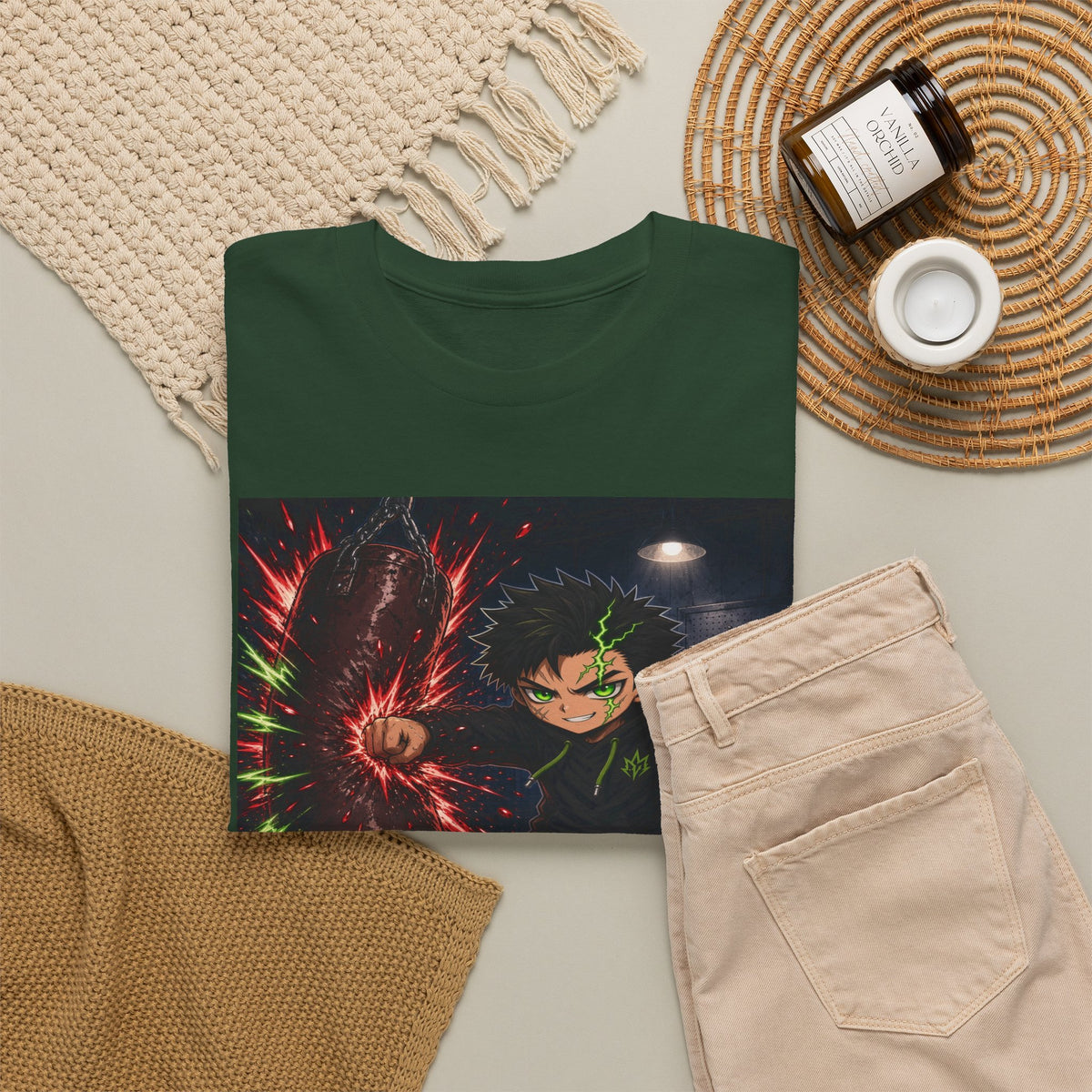 The Bag Doesn't Flinch. Neither Do I. Tee - Silas