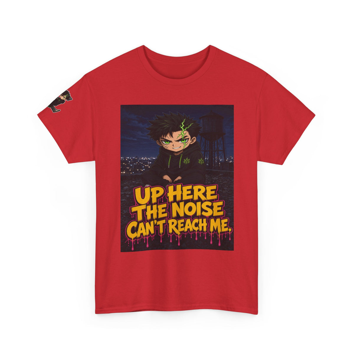 Up Here the Noise Can't Reach Me. Tee - Silas