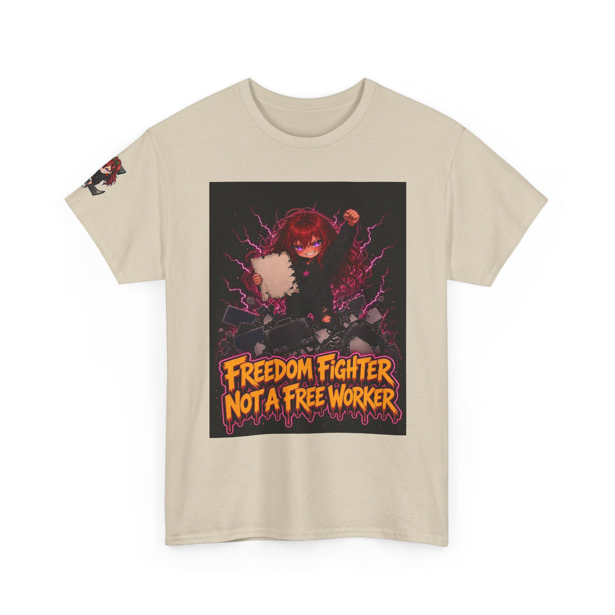 Freedom Fighter, Not a Free Worker — Nova Tee