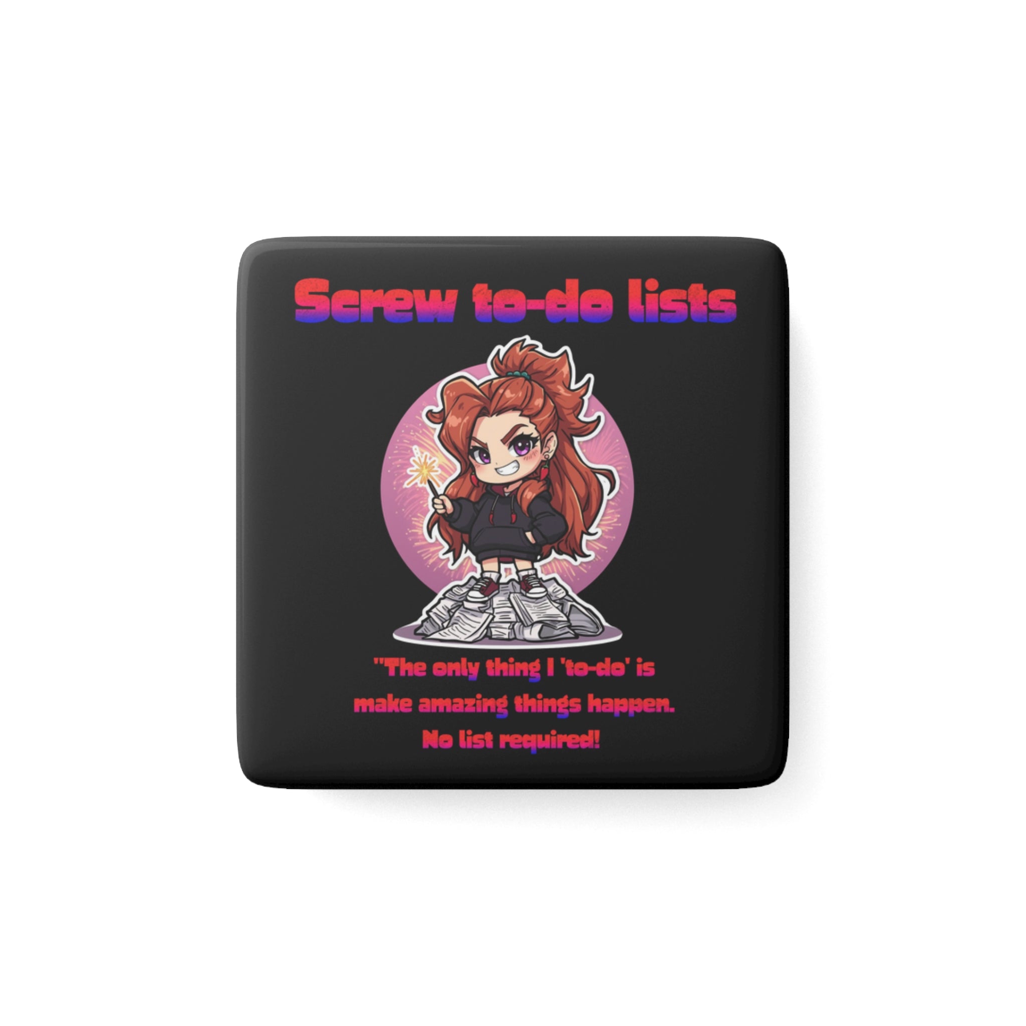 Screw To-Do Lists  Magnet