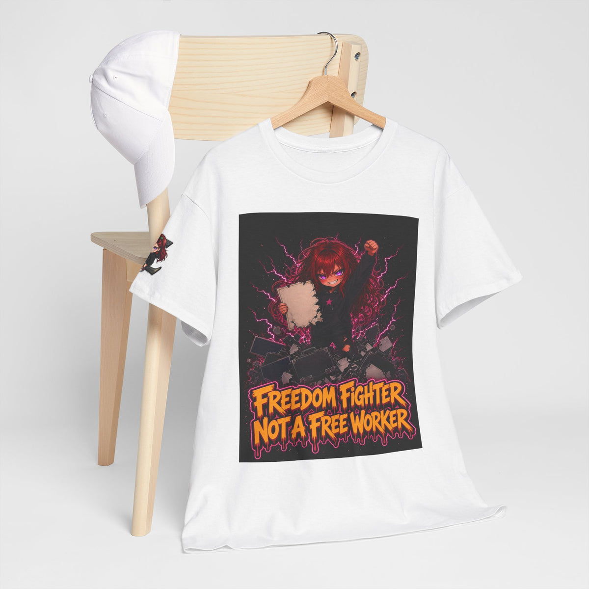 Freedom Fighter, Not a Free Worker — Nova Tee