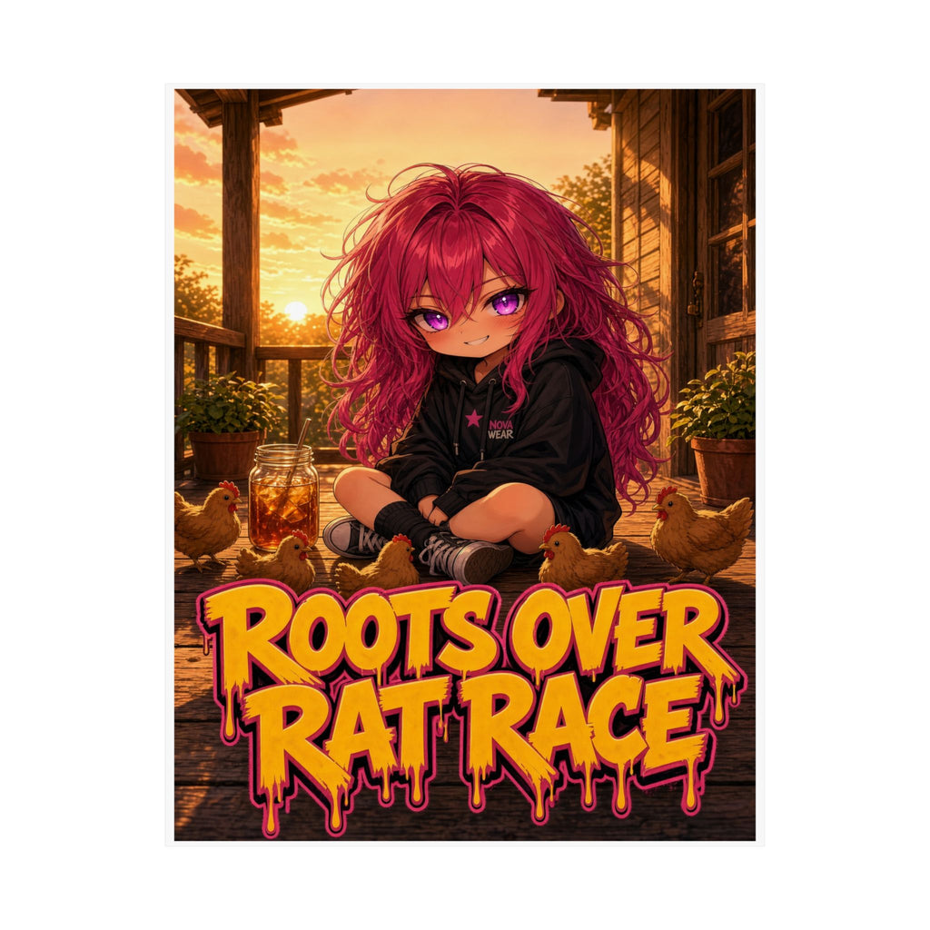 Roots Over Rat Race — Nova Poster (Nova Homestead)
