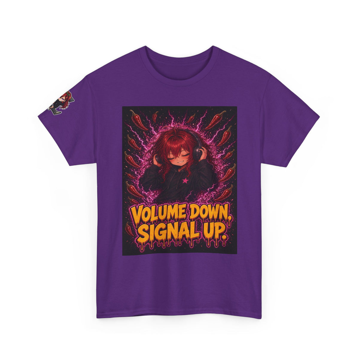 Volume Down. Signal Up. Tee - Nova