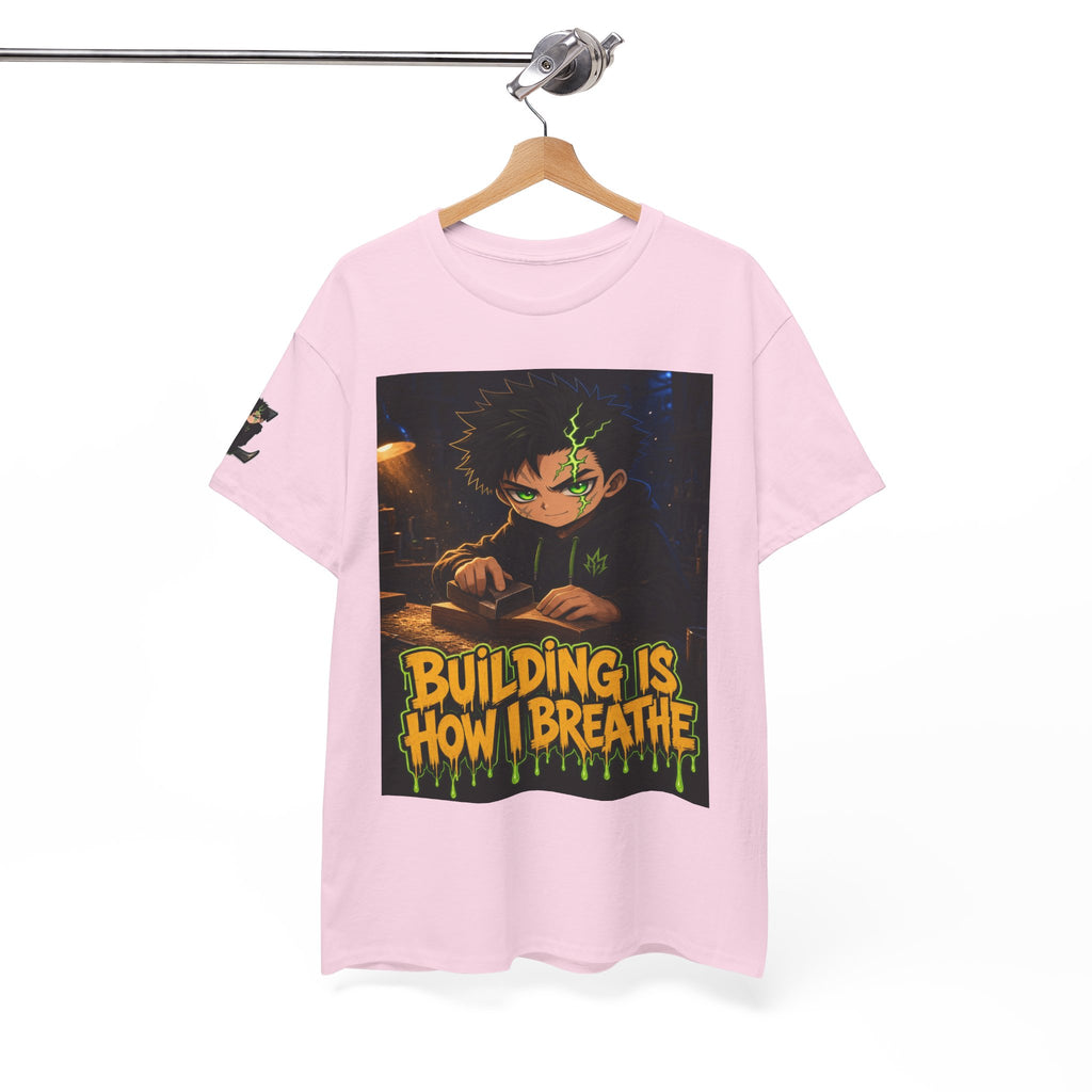 Building Is How I Breathe — Silas Tee