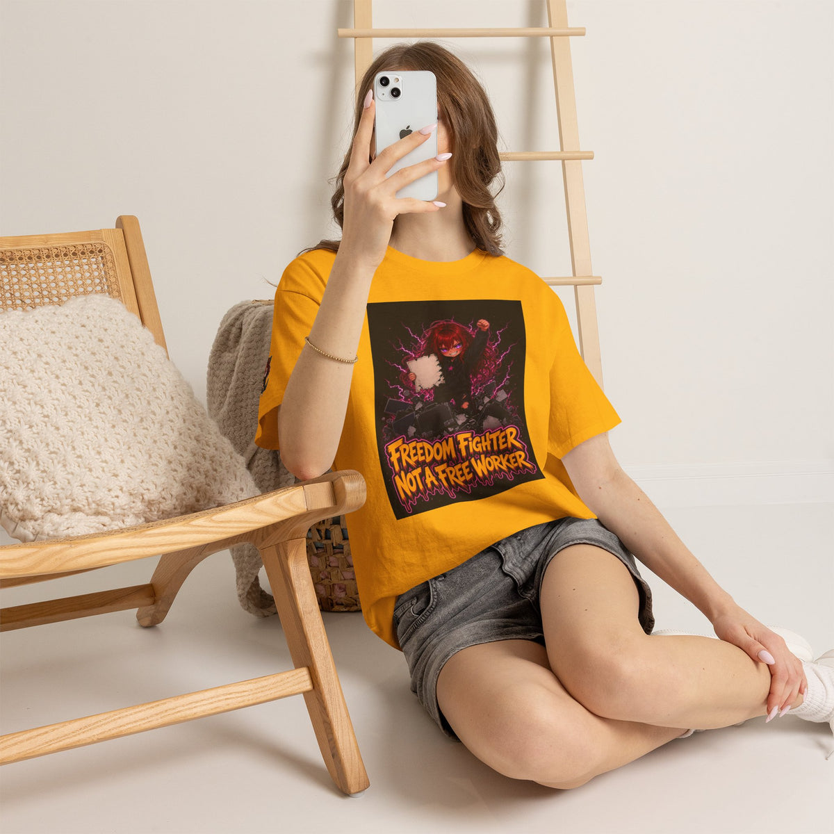Freedom Fighter, Not a Free Worker — Nova Tee