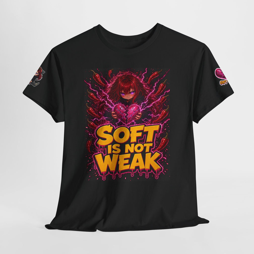 Soft Is Not Weak — Nova Heavy Cotton Tee