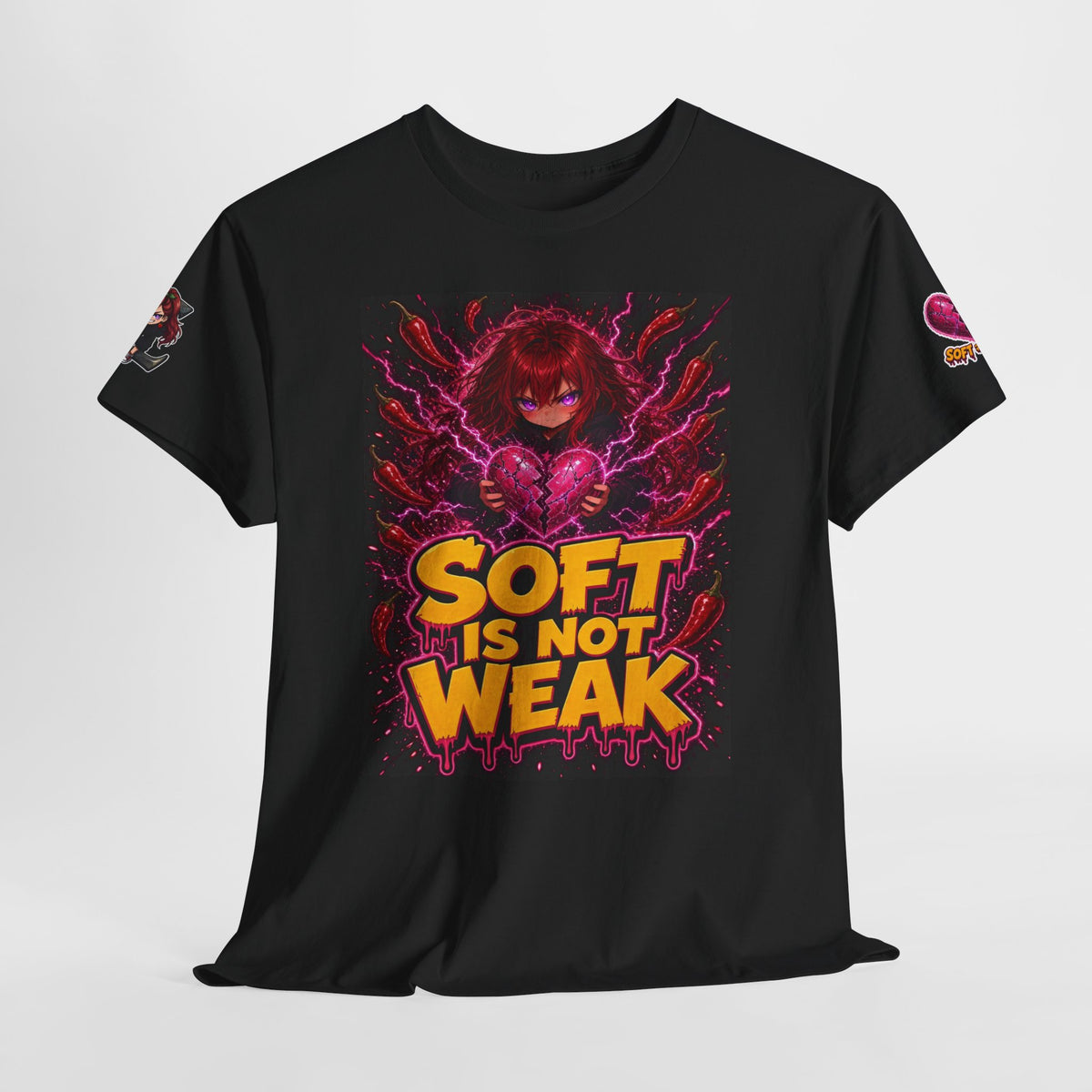 Soft Is Not Weak — Nova Heavy Cotton Tee
