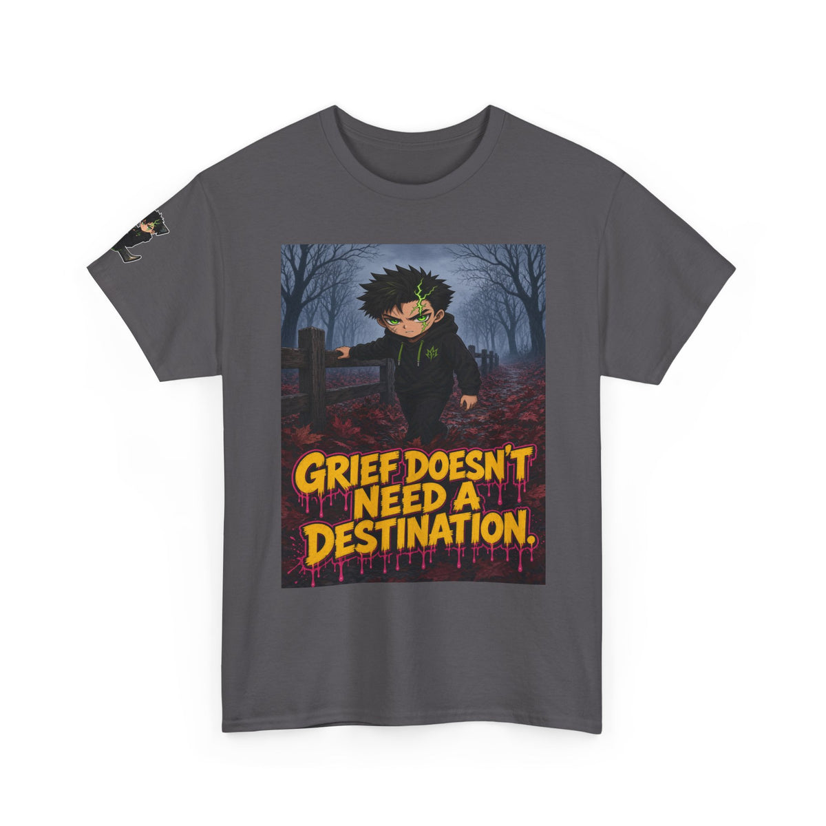 Grief Doesn't Need a Destination. Tee - Silas