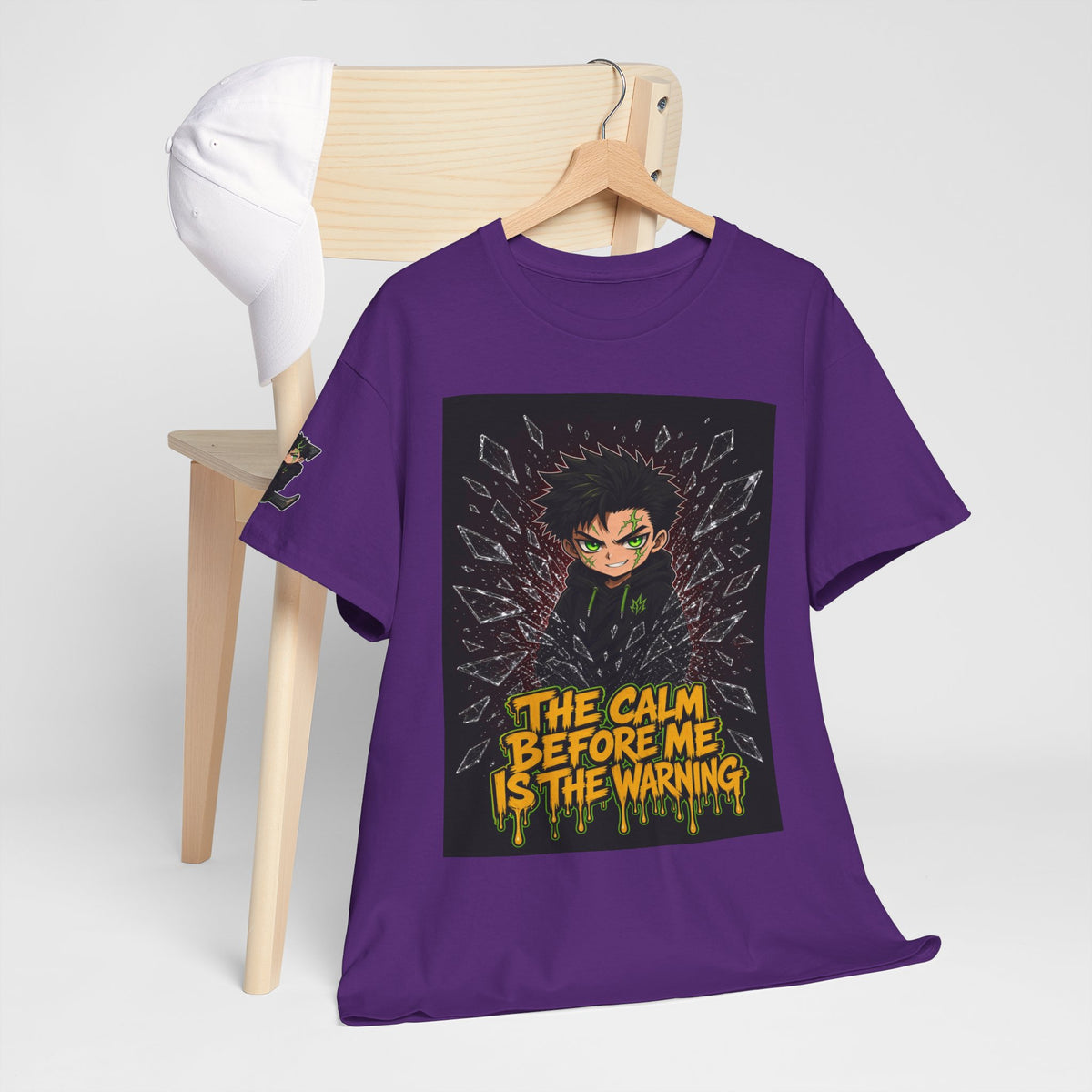 The Calm Before Me Is the Warning — Silas Tee