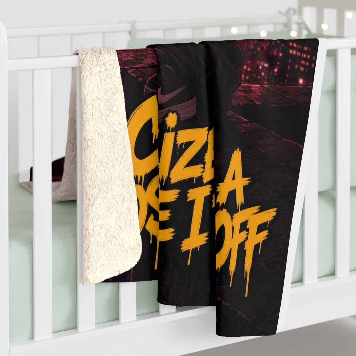 Civilized Is a Costume I Took Off — Nova Sherpa Blanket (Nova Feral)