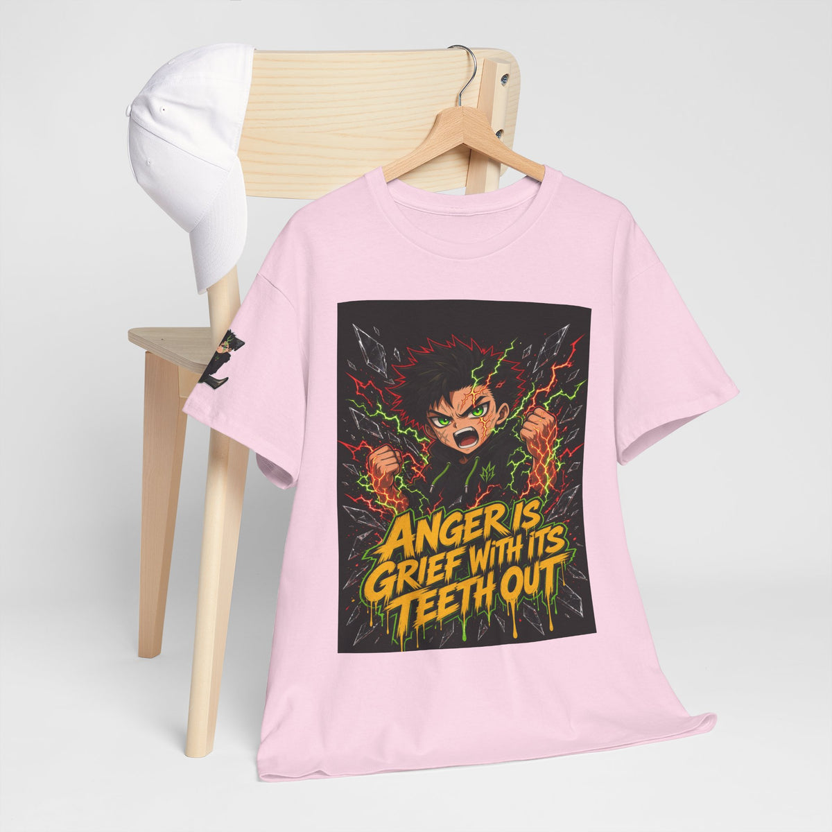 Anger Is Grief With Its Teeth Out — Silas Tee