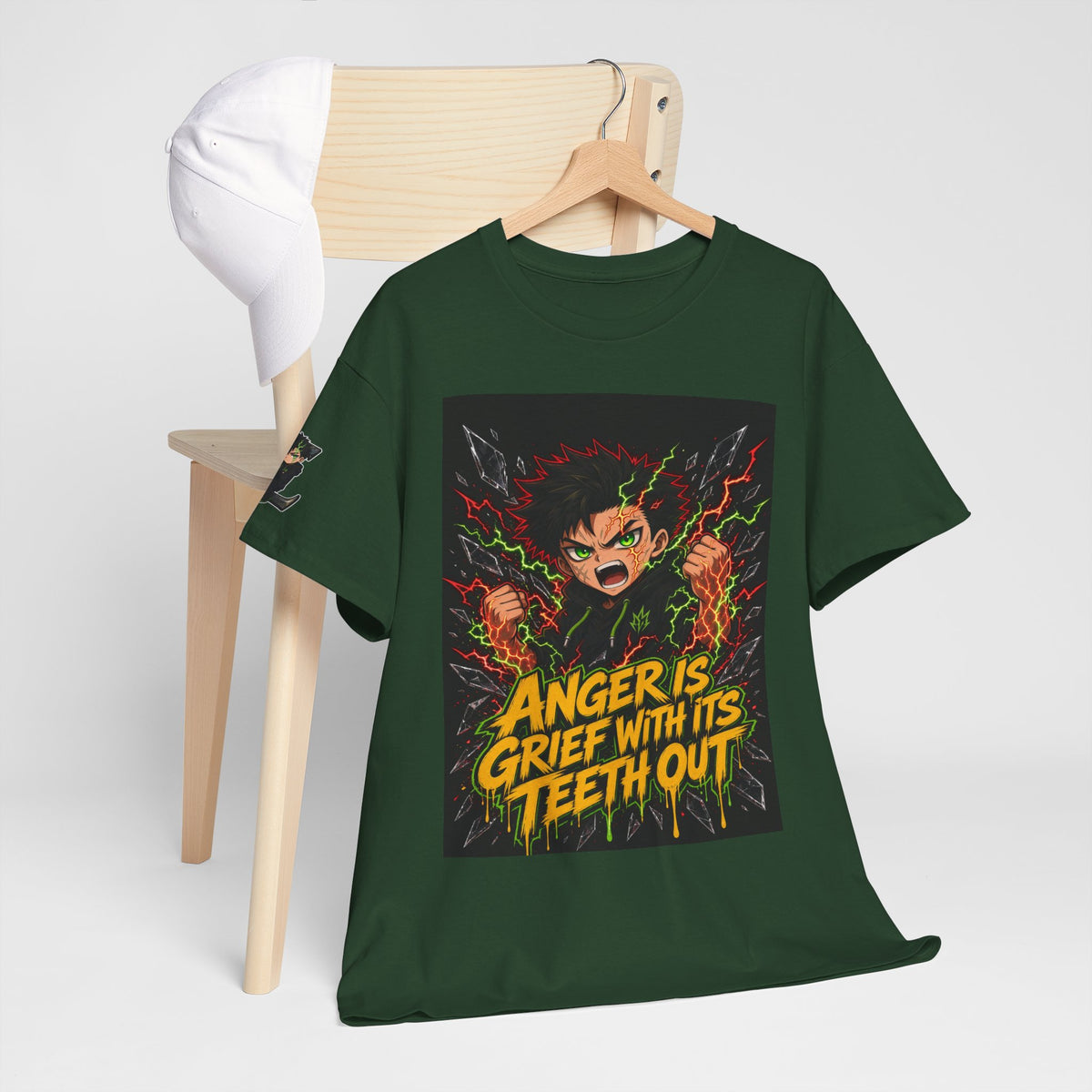 Anger Is Grief With Its Teeth Out — Silas Tee