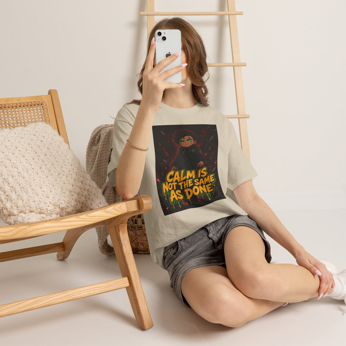 Calm Is Not the Same as Done — Silas Tee