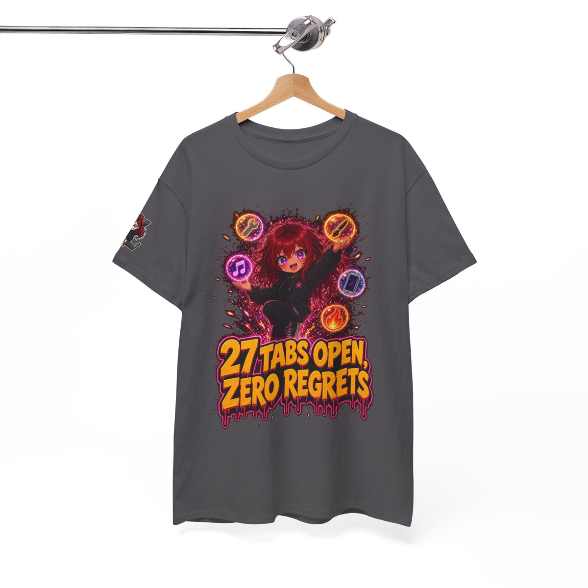 27 Tabs Open, Zero Regrets Tee - Nova