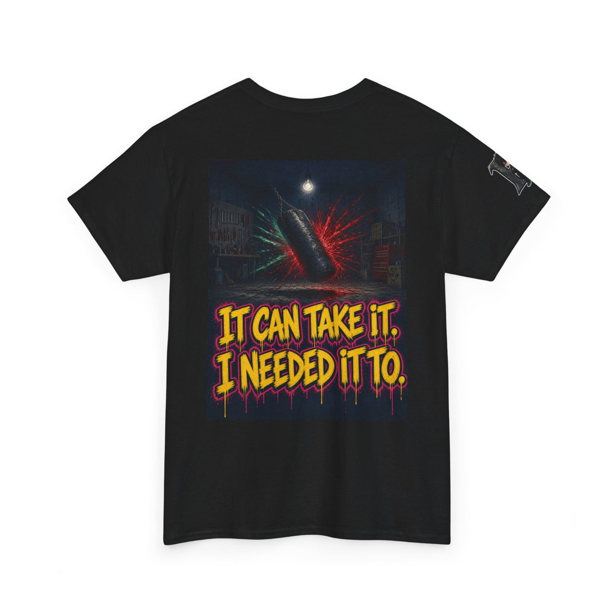 The Bag Doesn't Flinch. Neither Do I. Tee - Silas