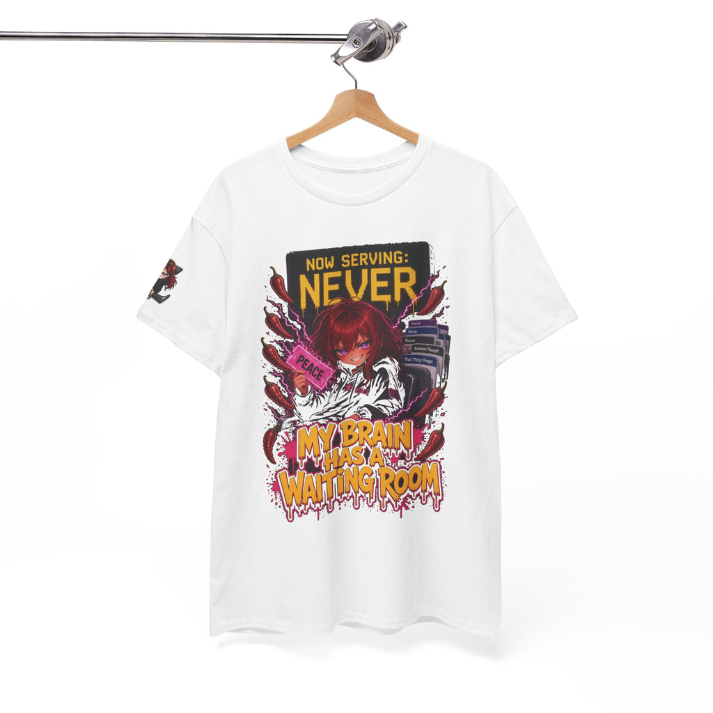 My Brain Has a Waiting Room Tee - Nova