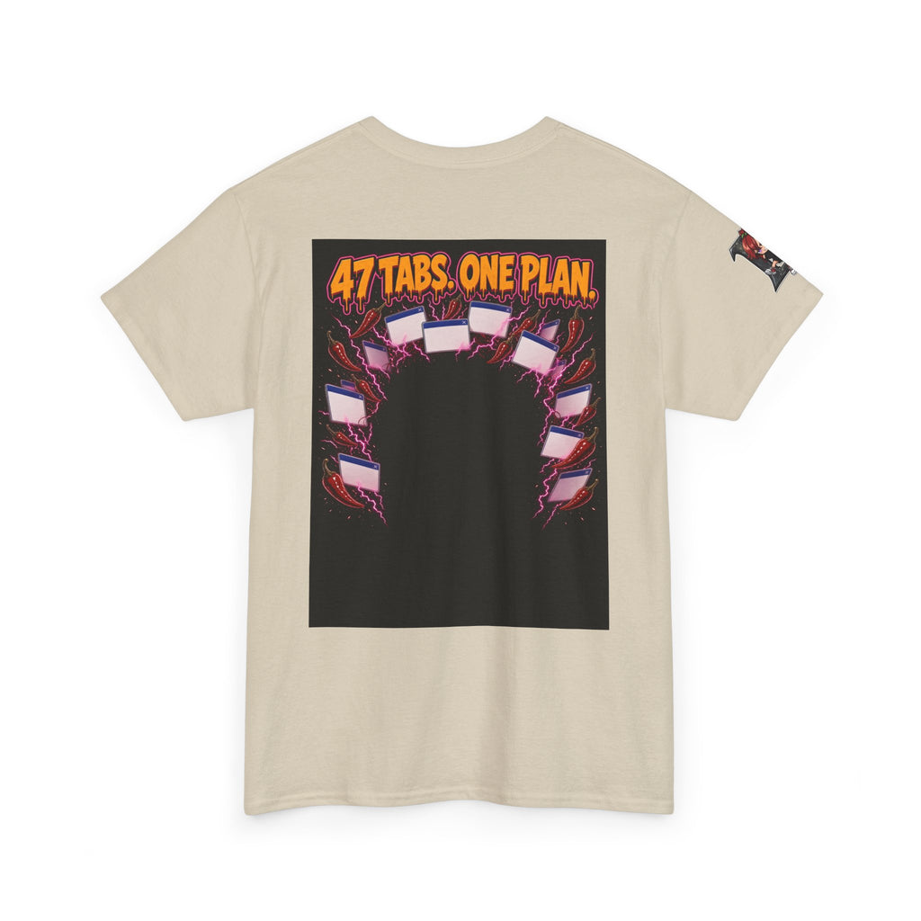 Organized Chaos: 47 Tabs, One Plan — Nova Tee