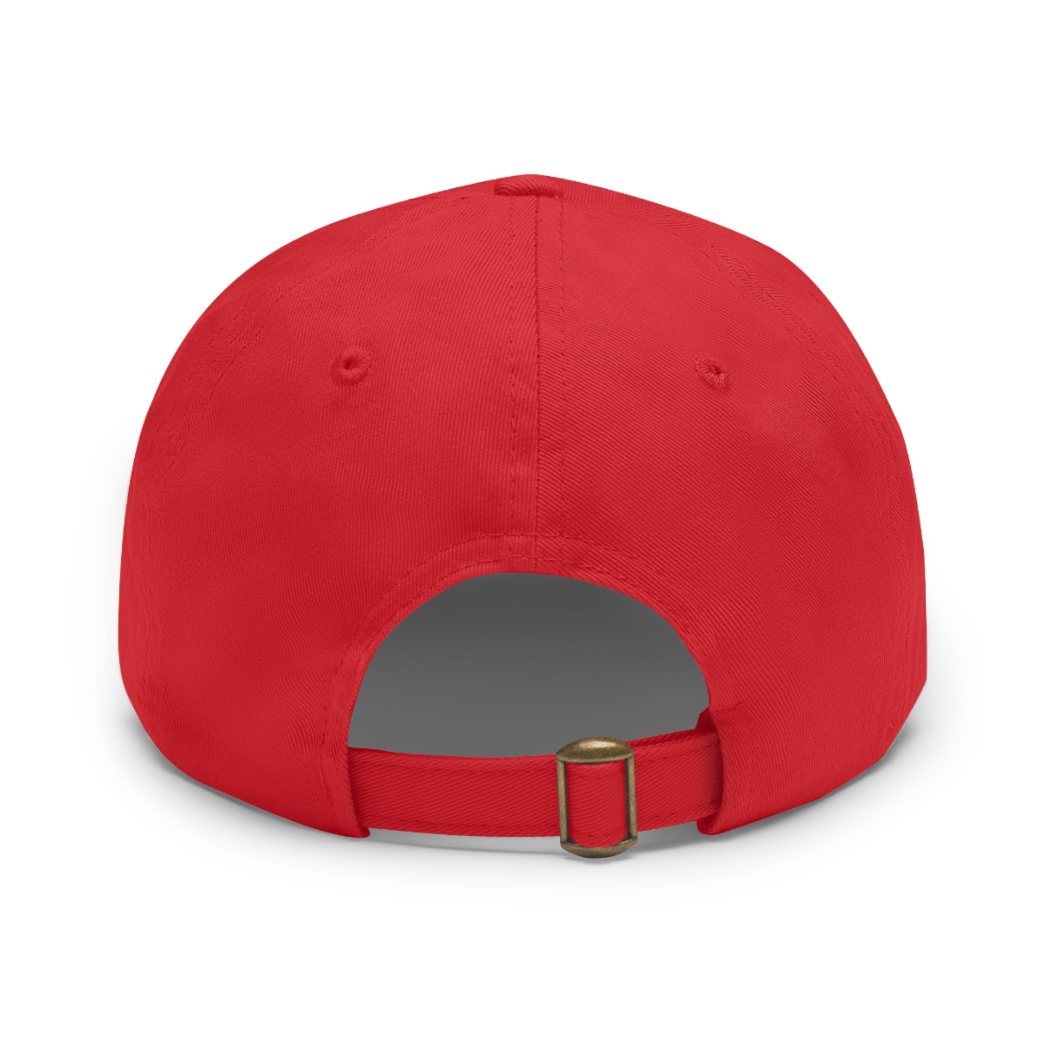 'It All Started With Chickens' Leather Patch Cap