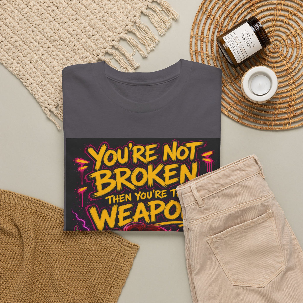 You're Not Broken — You're The Weapon — Nova Tee
