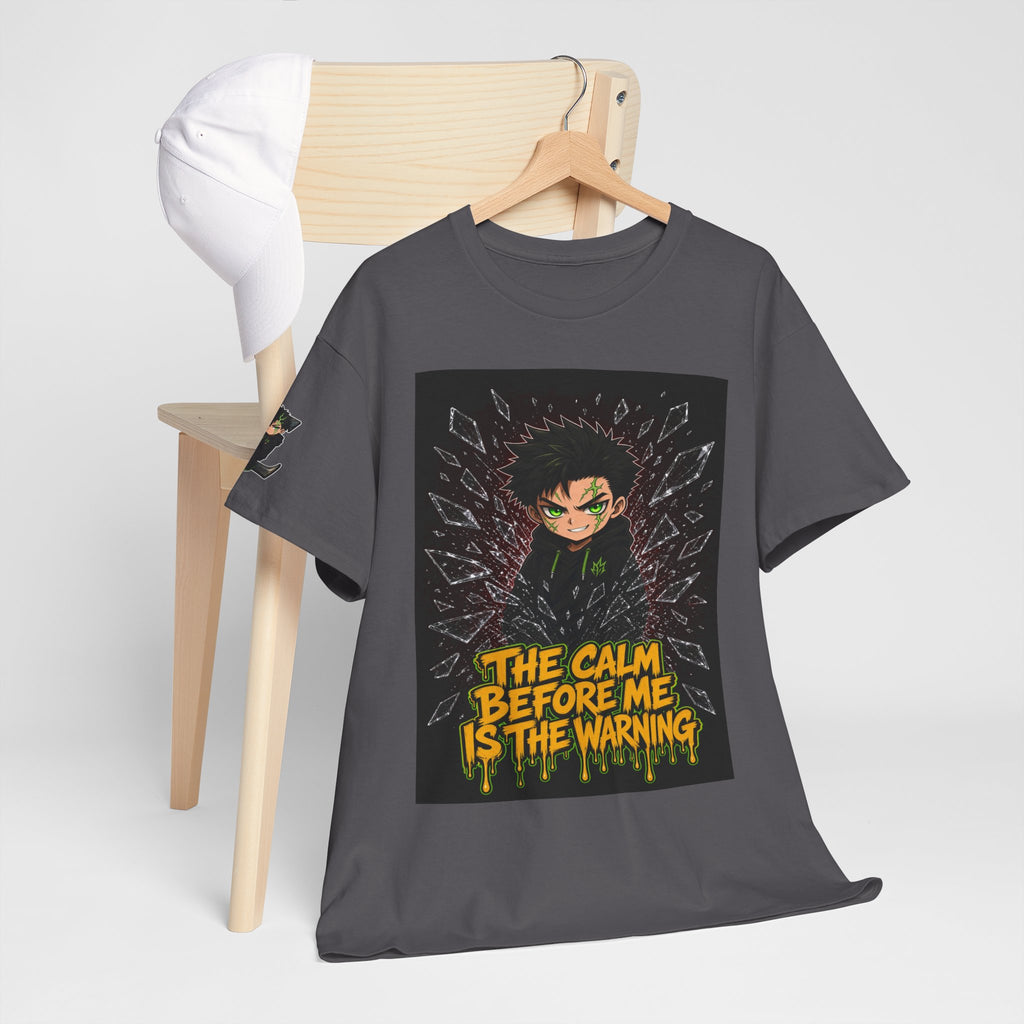 The Calm Before Me Is the Warning — Silas Tee