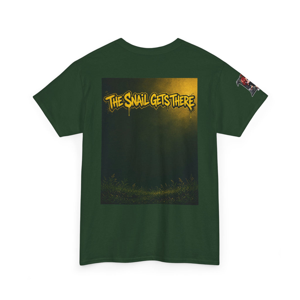 Slow Down, The World Will Wait — Nova Snail Tee