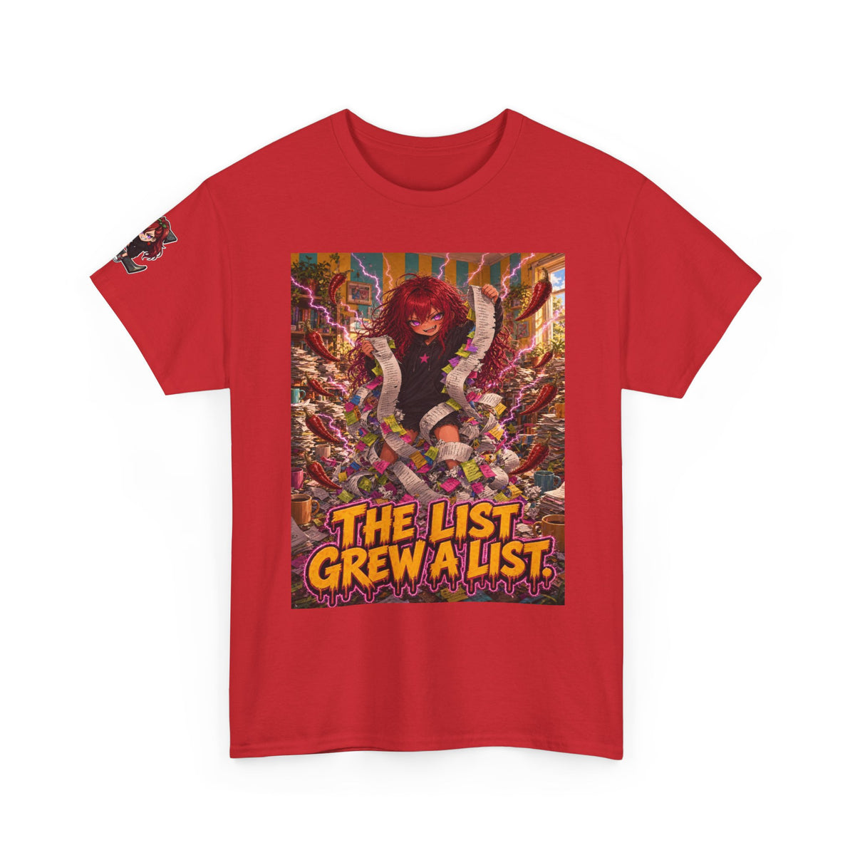 The List Grew a List. Tee - Nova