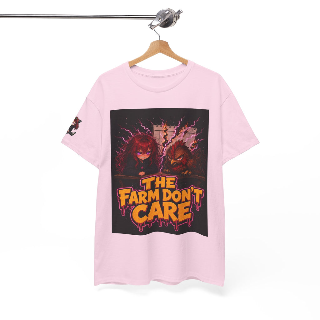 The Farm Don't Care — Nova & Silas Homestead Tee
