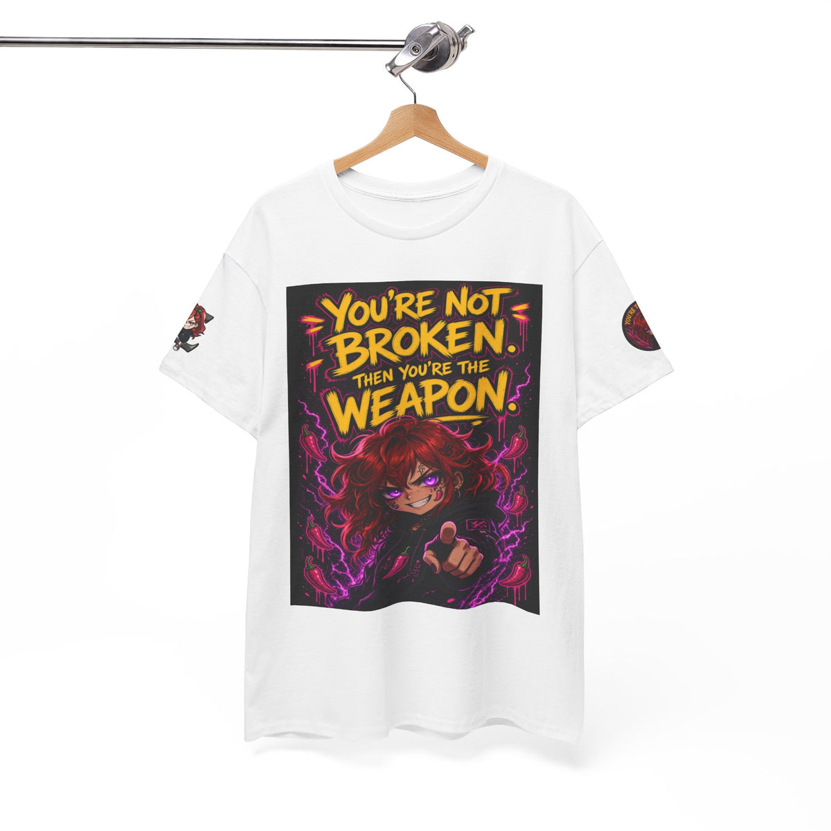 You're Not Broken — You're The Weapon — Nova Tee