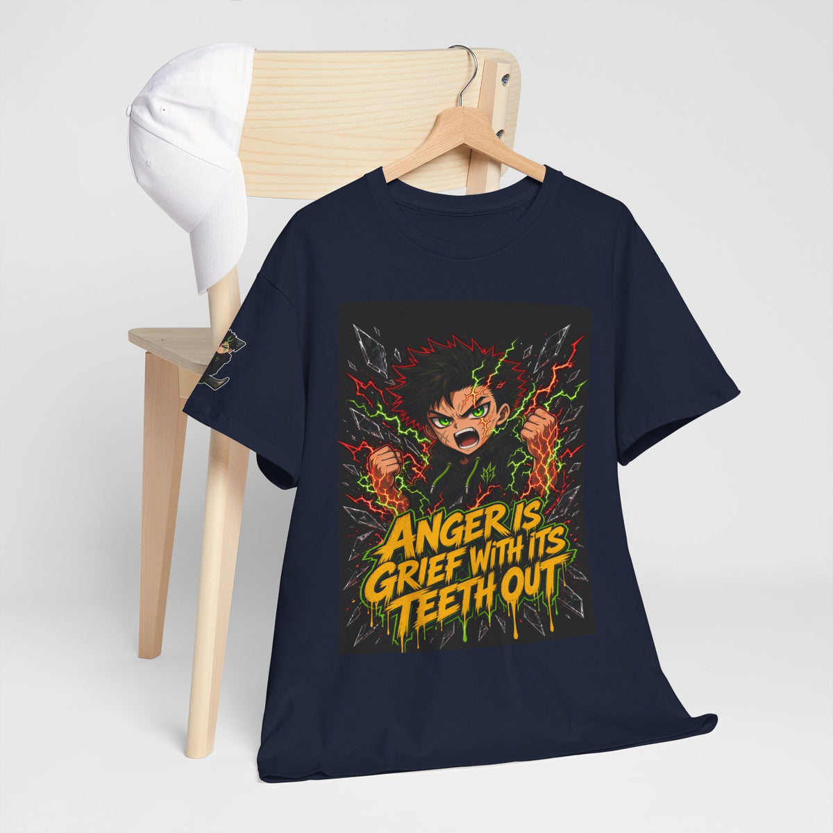 Anger Is Grief With Its Teeth Out — Silas Tee
