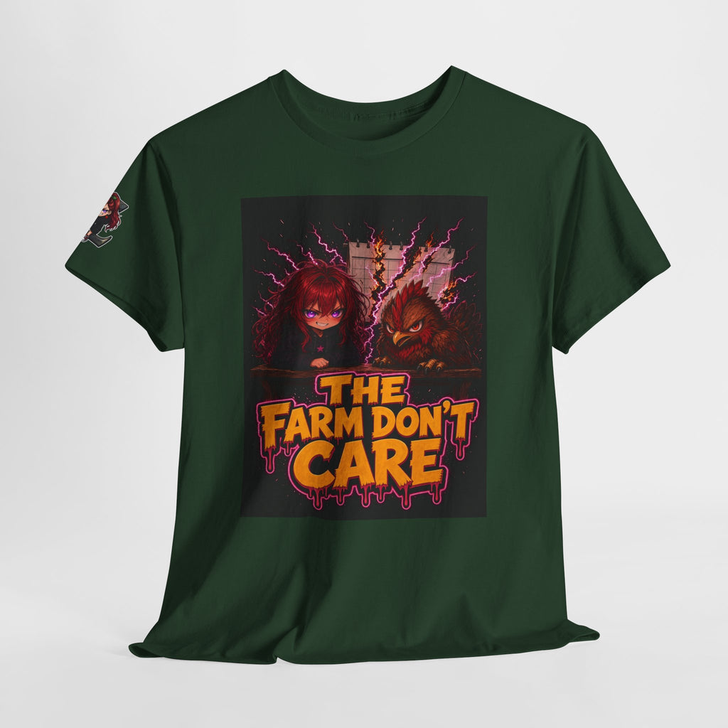 The Farm Don't Care — Nova & Silas Homestead Tee