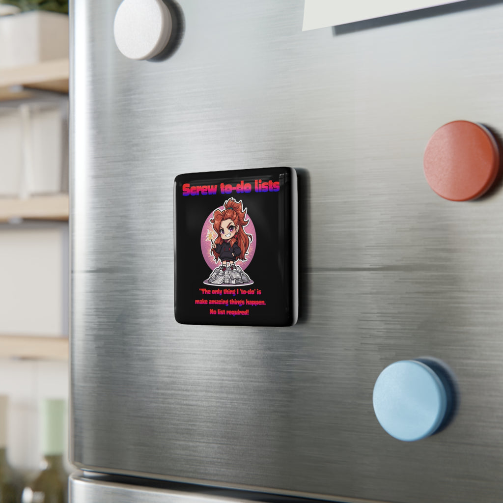 Screw To-Do Lists  Magnet