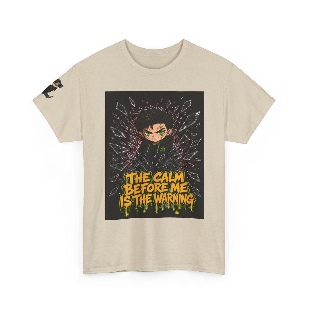 The Calm Before Me Is the Warning — Silas Tee