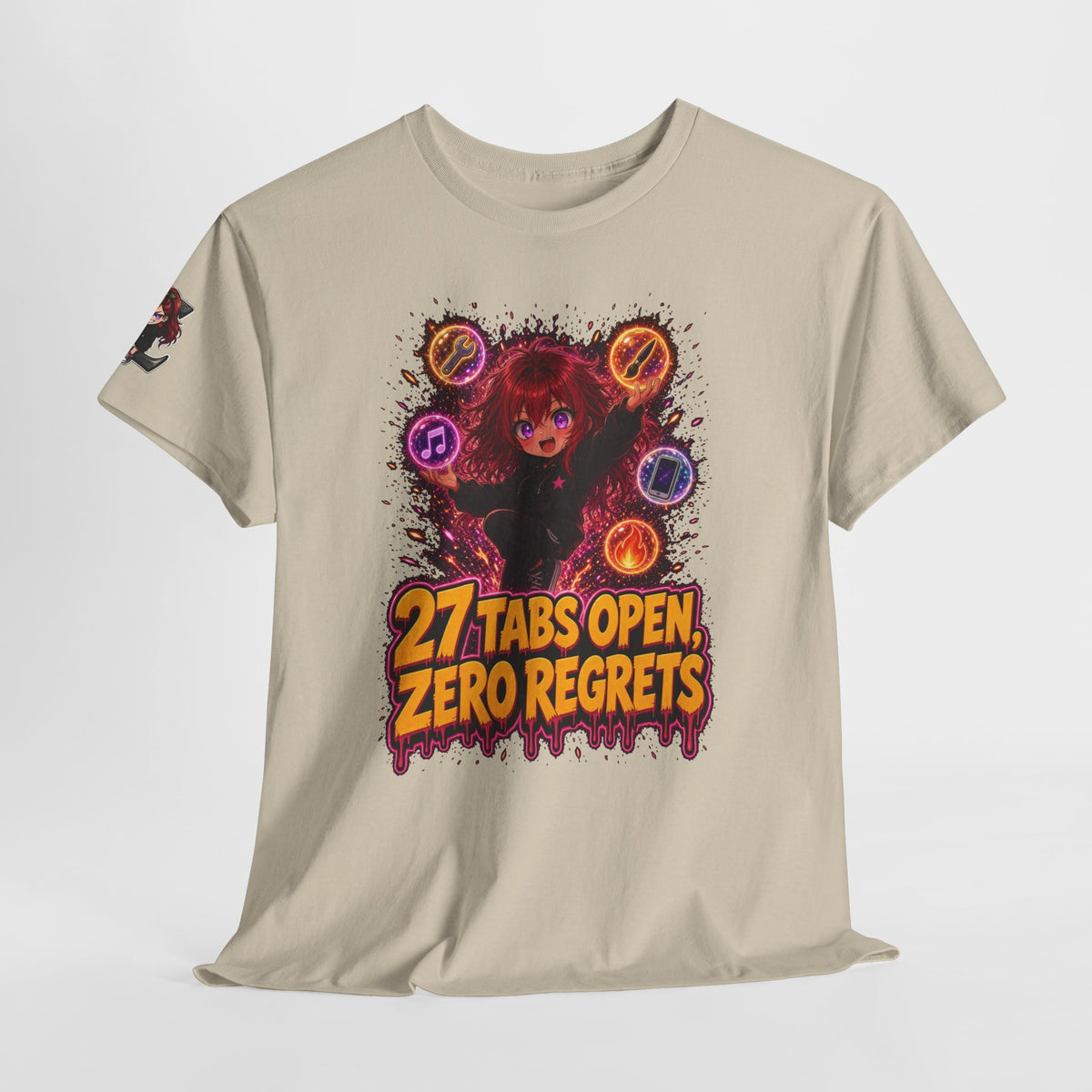 27 Tabs Open, Zero Regrets Tee - Nova
