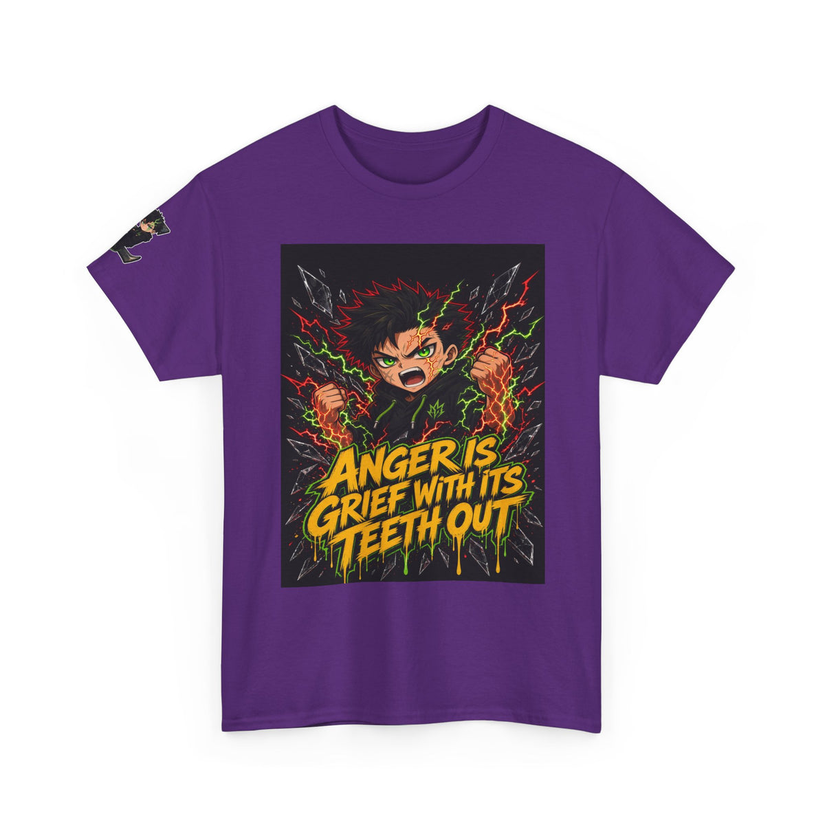 Anger Is Grief With Its Teeth Out — Silas Tee