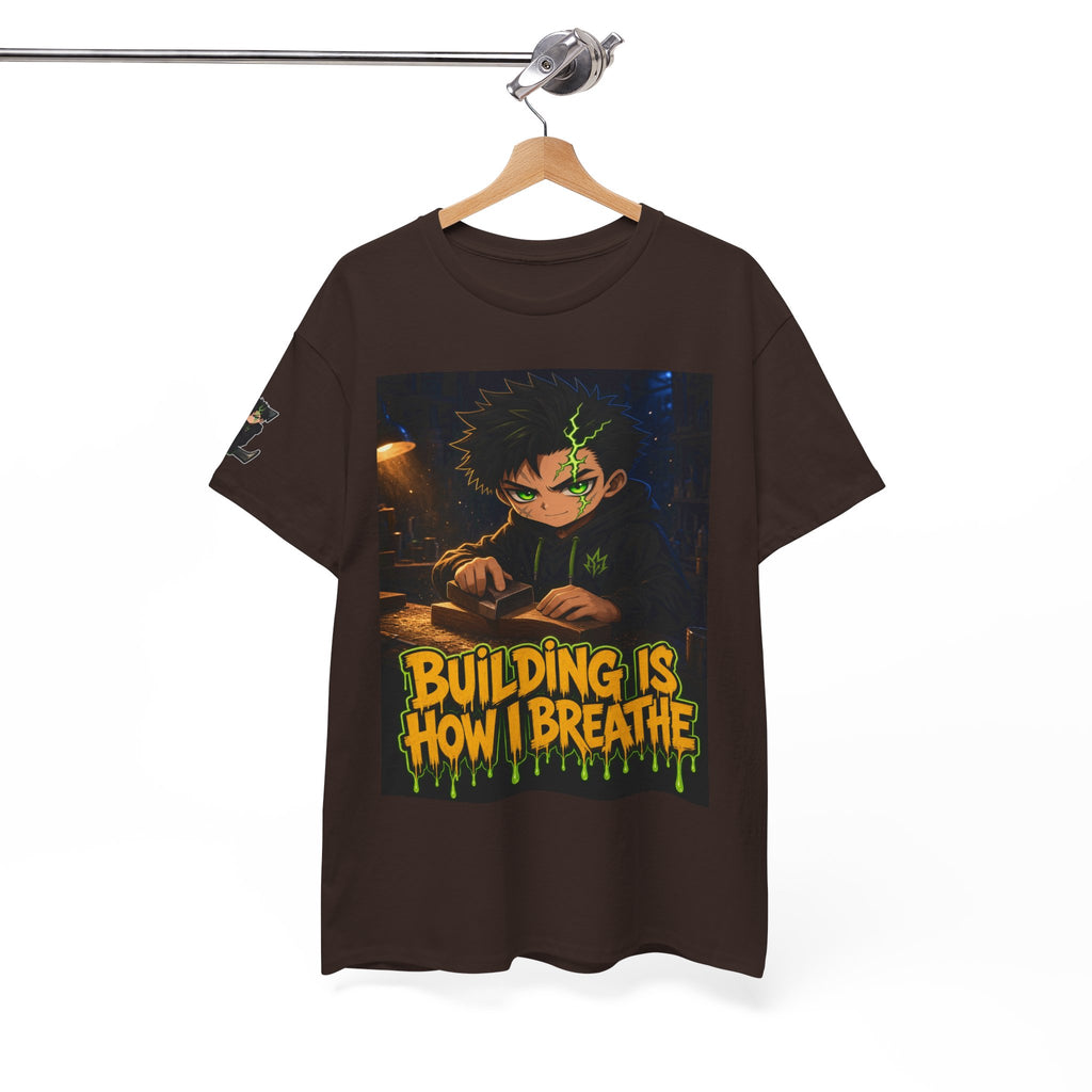 Building Is How I Breathe — Silas Tee