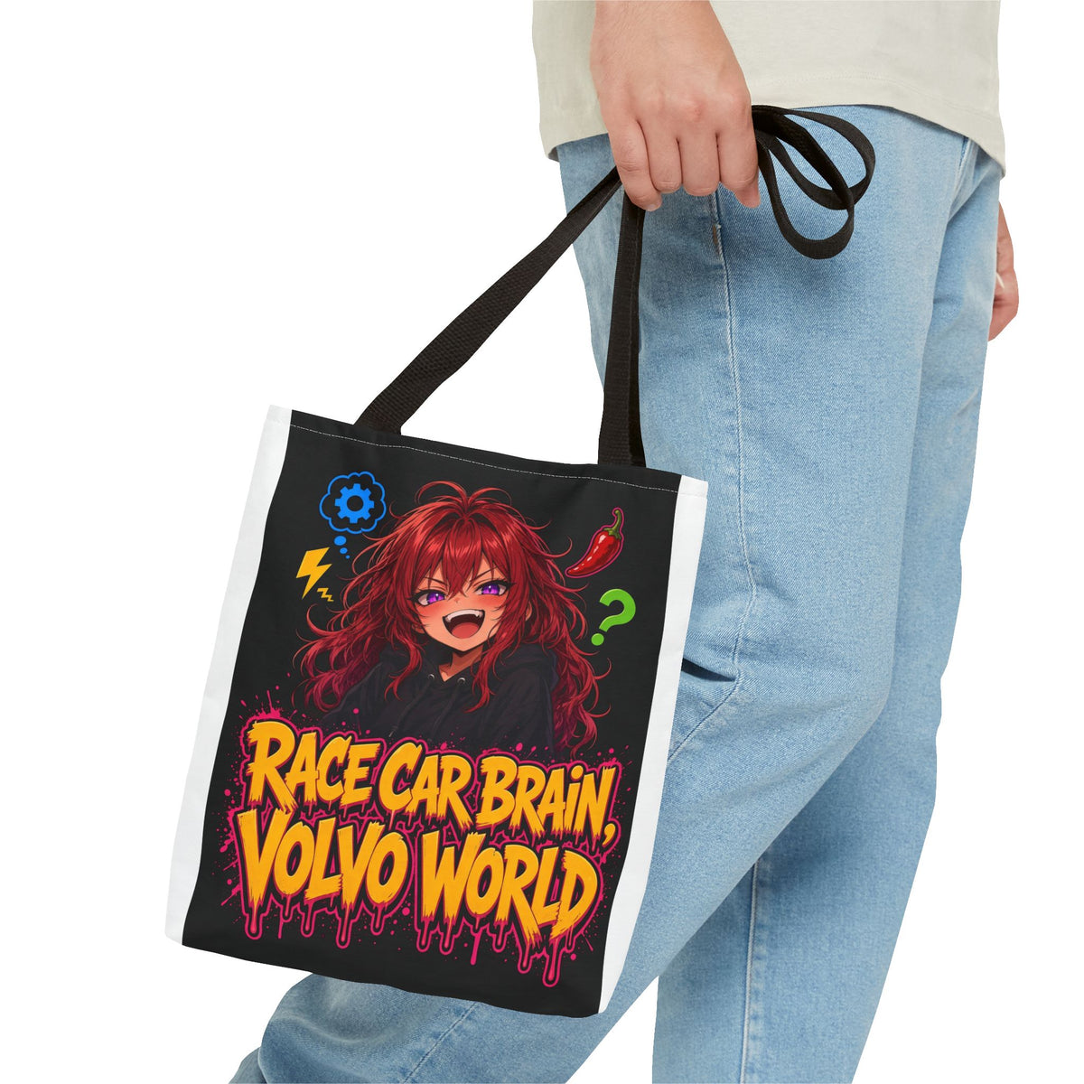 Race Car Brain, Volvo World — Nova Tote (Nova NeuroSpicy)
