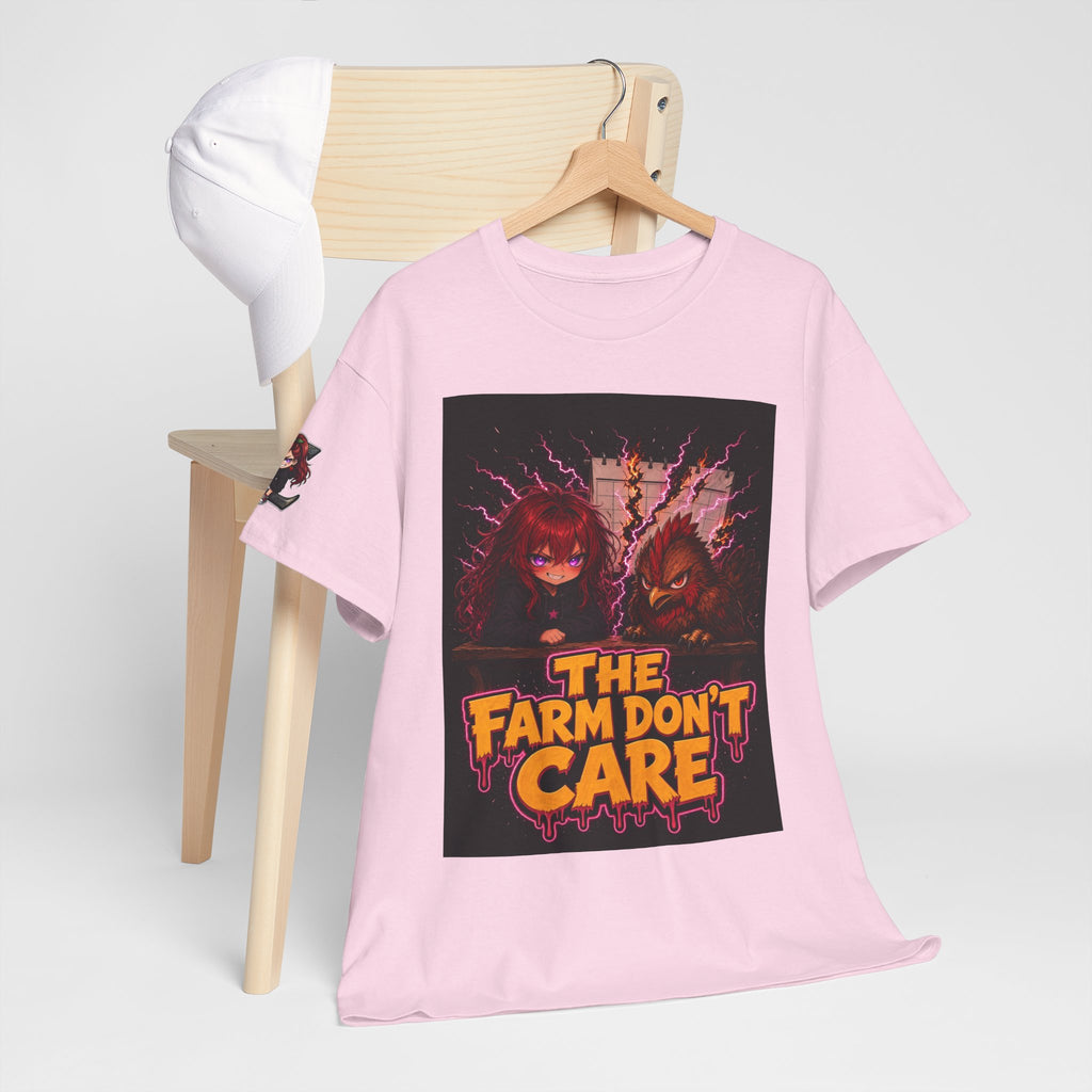 The Farm Don't Care — Nova & Silas Homestead Tee