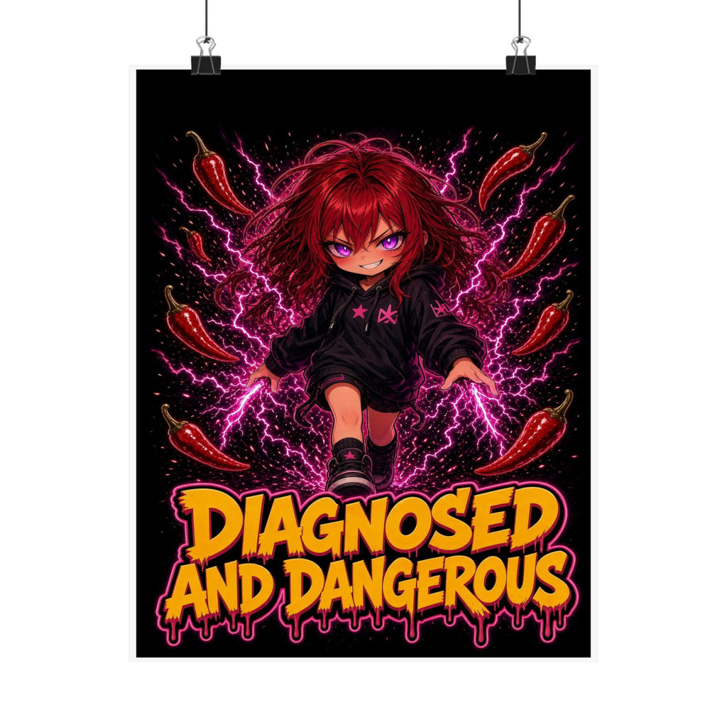 Diagnosed and Dangerous — Nova Poster (Nova NeuroSpicy)