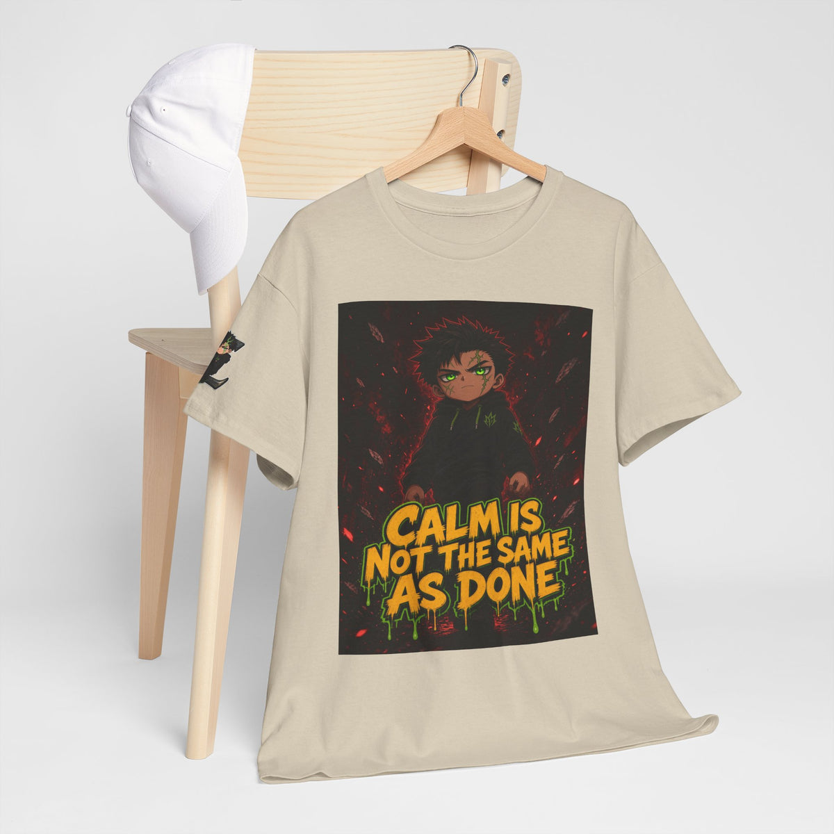 Calm Is Not the Same as Done — Silas Tee