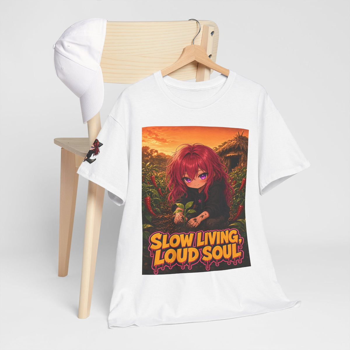 Slow Living, Loud Soul — Nova Tee