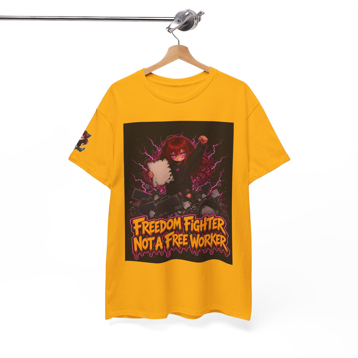 Freedom Fighter, Not a Free Worker — Nova Tee