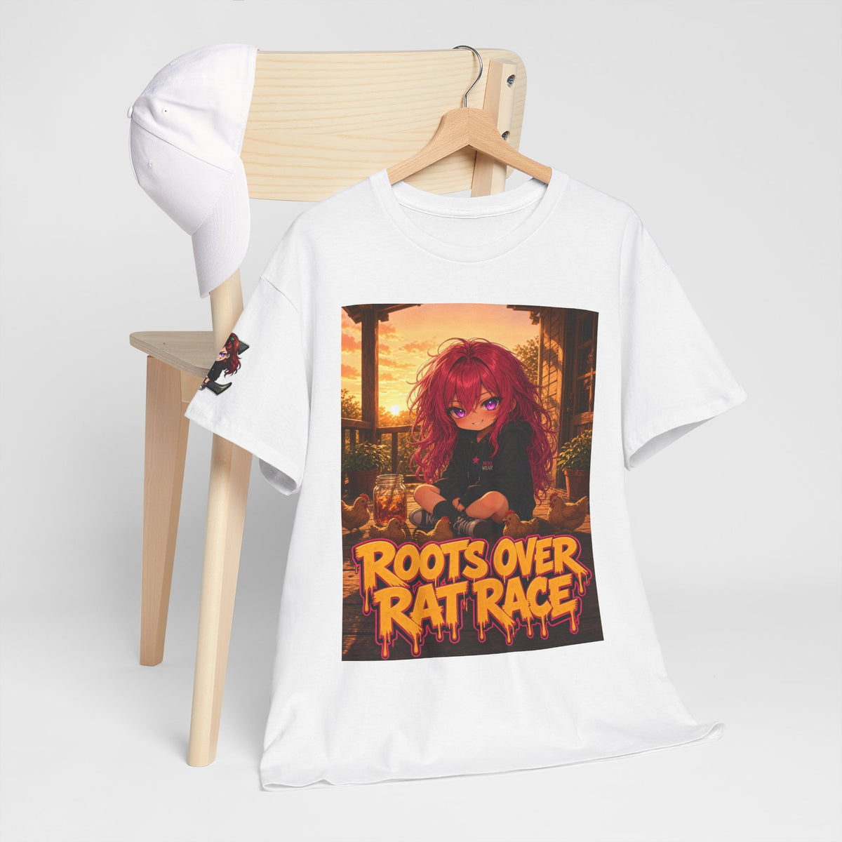 Roots Over Rat Race — Nova Tee
