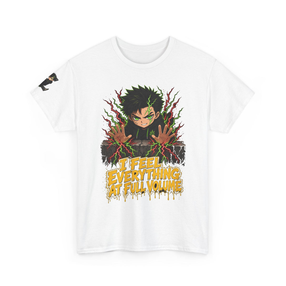 I Feel Everything at Full Volume Tee - Silas