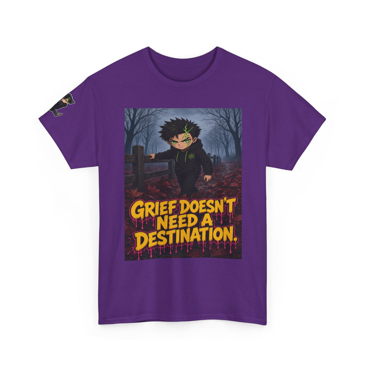 Grief Doesn't Need a Destination. Tee - Silas