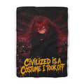 Civilized Is a Costume I Took Off — Nova Sherpa Blanket (Nova Feral)