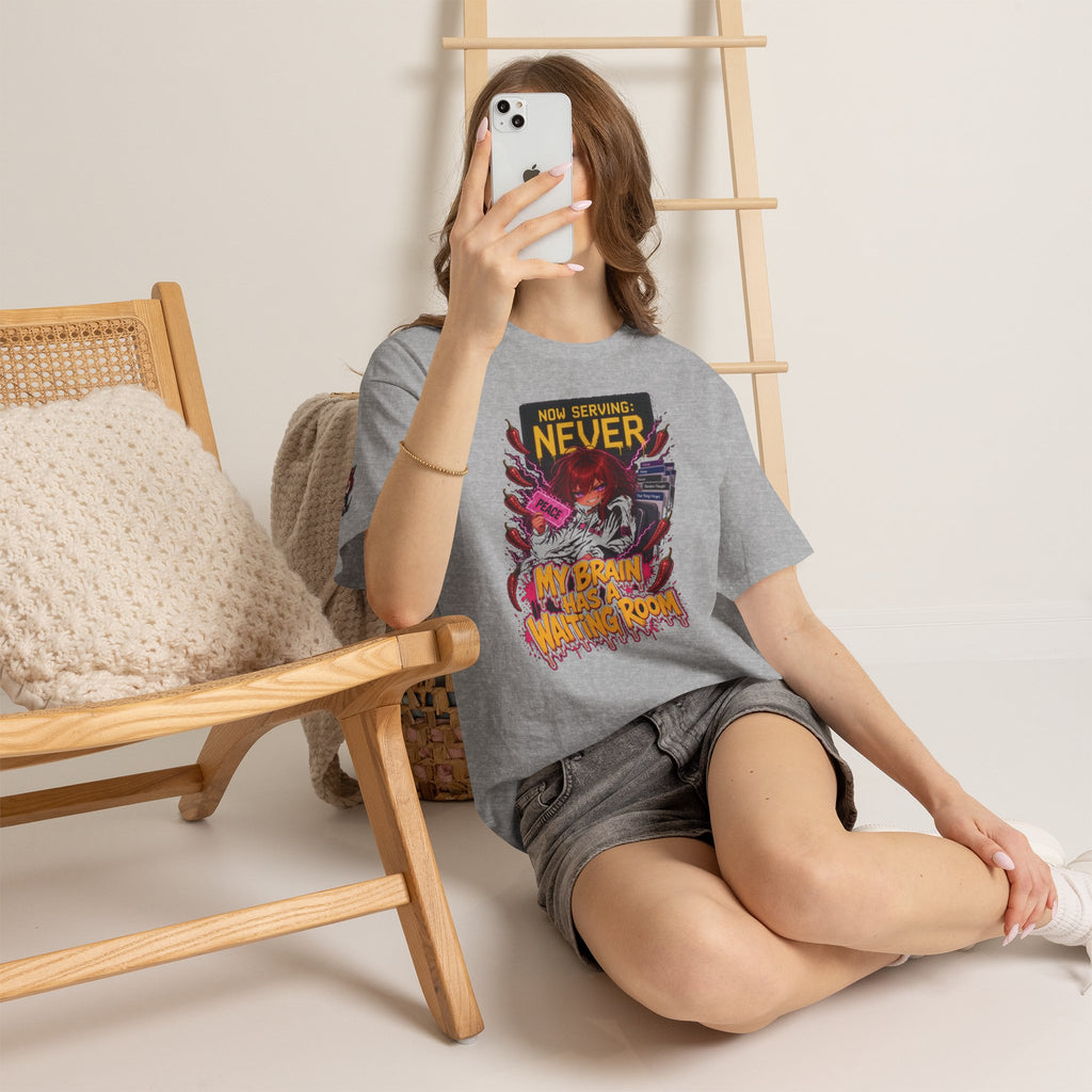 My Brain Has a Waiting Room Tee - Nova