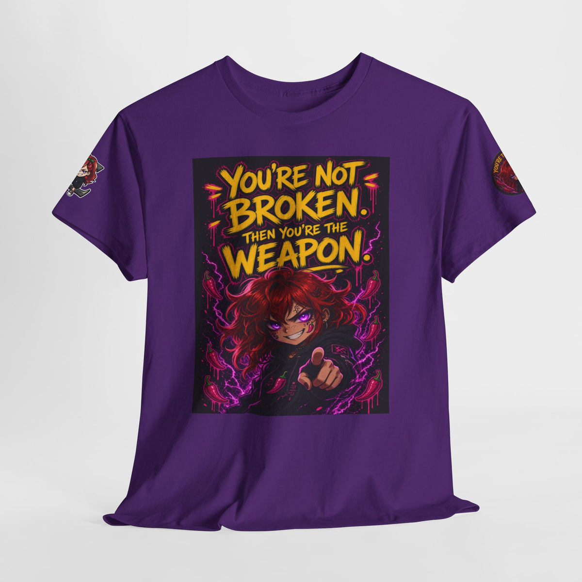 You're Not Broken — You're The Weapon — Nova Tee